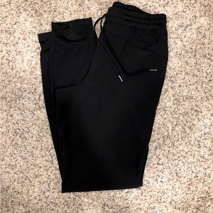 Scrub pants, jogger, black, medium tall